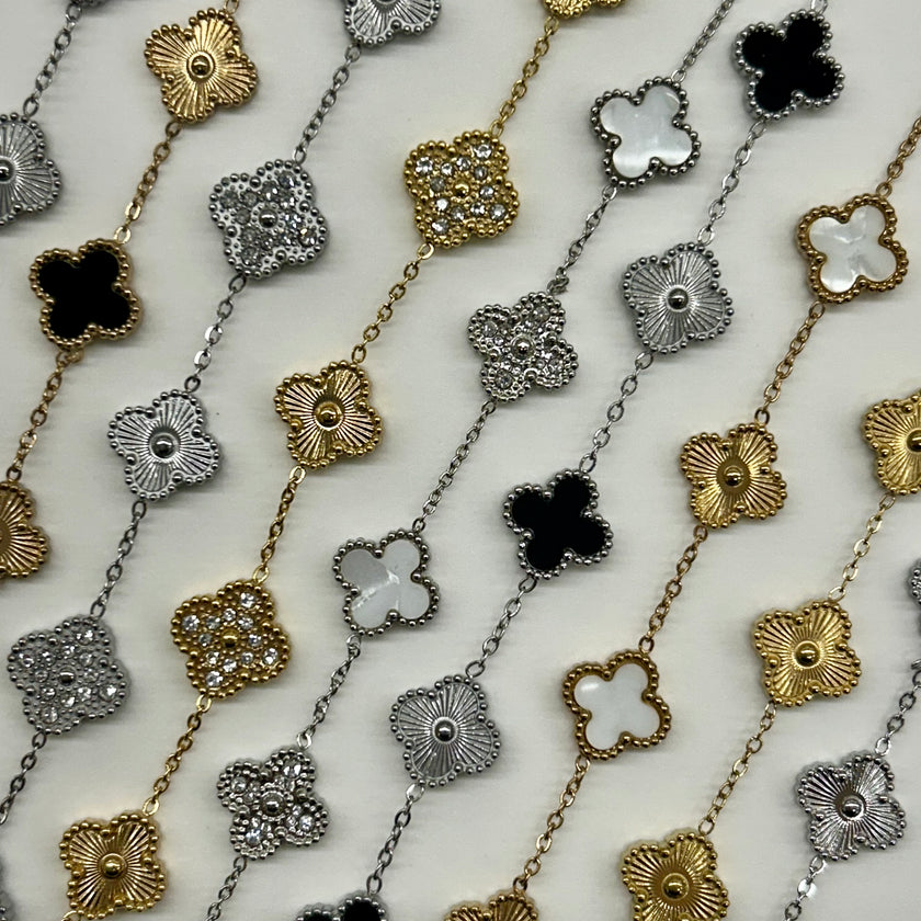 Five Flower Bracelet