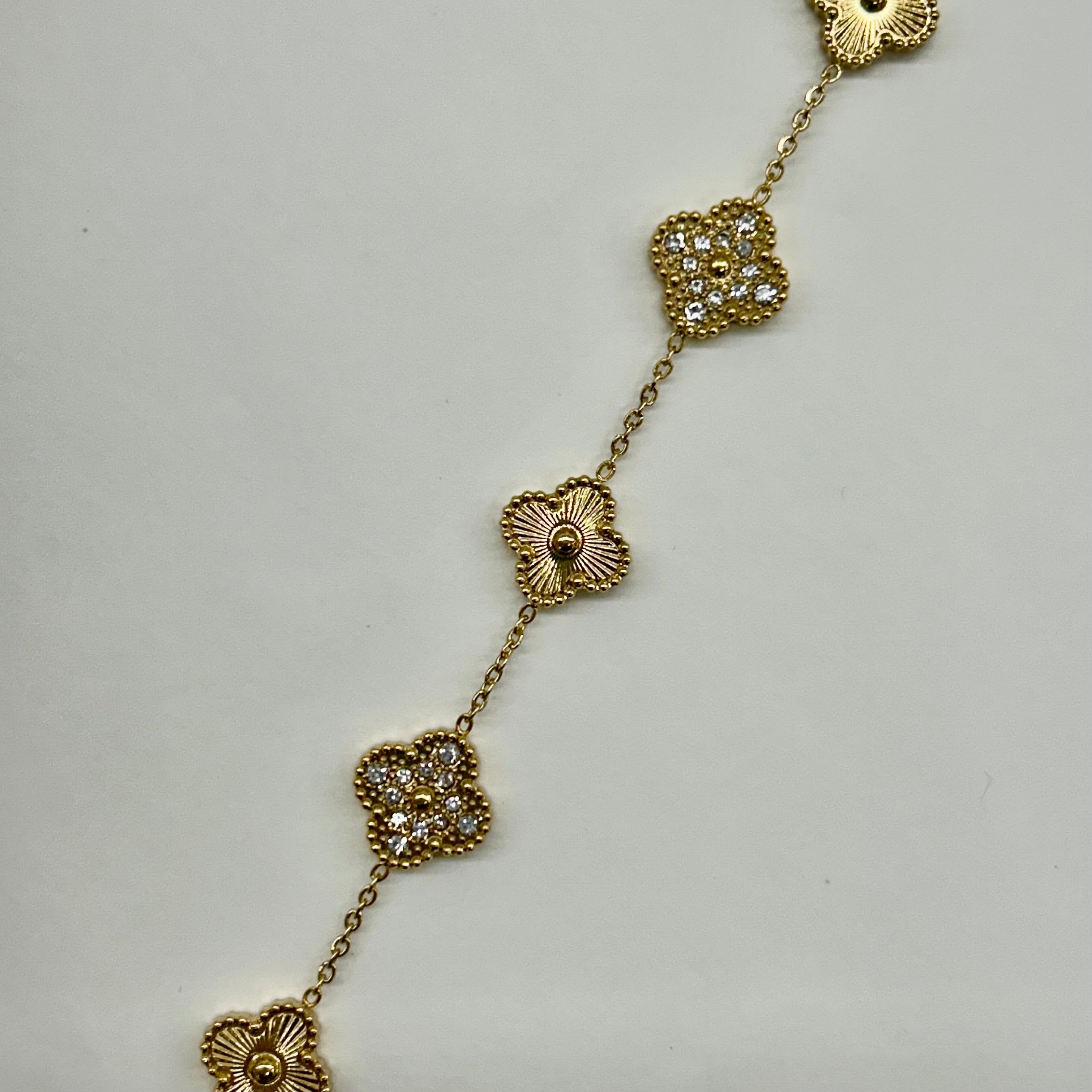 Five Flower Bracelet