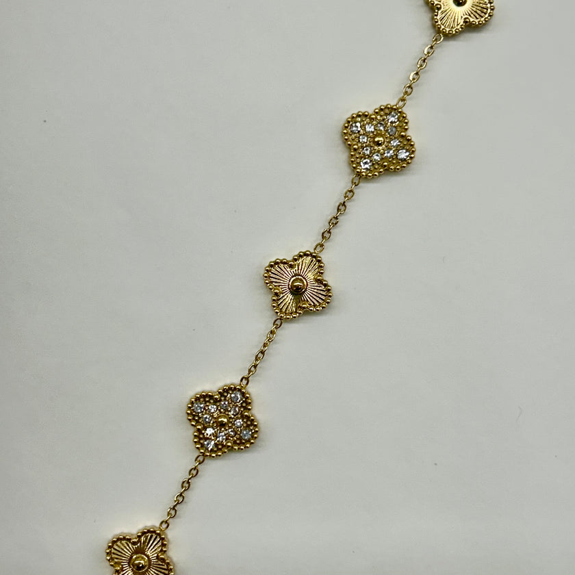 Five Flower Bracelet