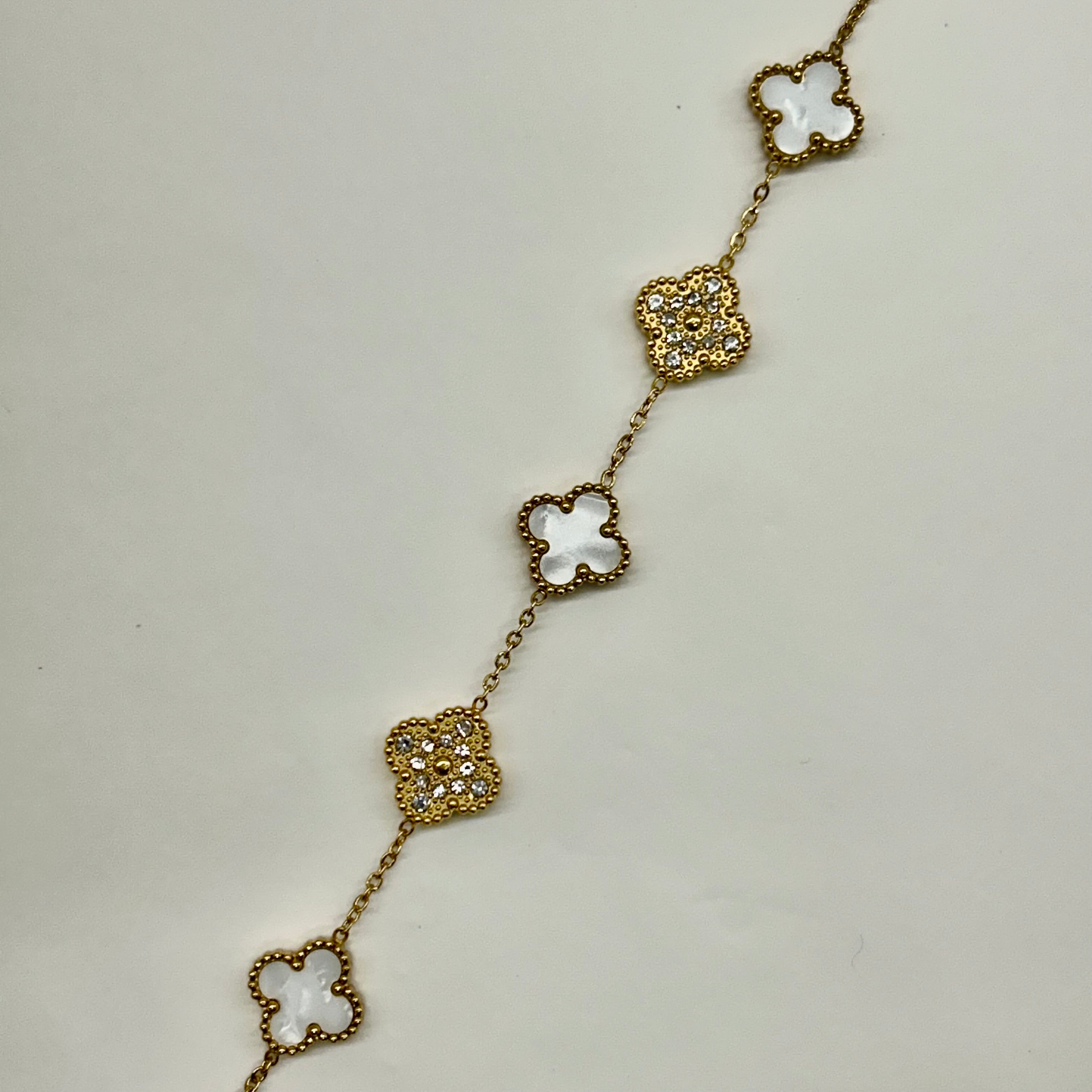 Five Flower Bracelet