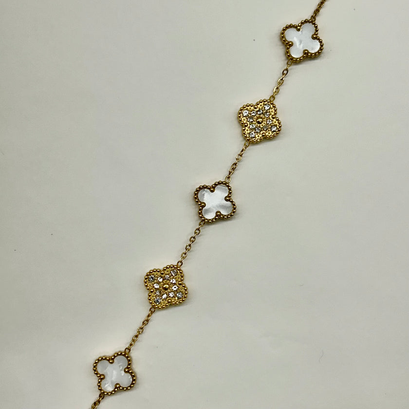 Five Flower Bracelet