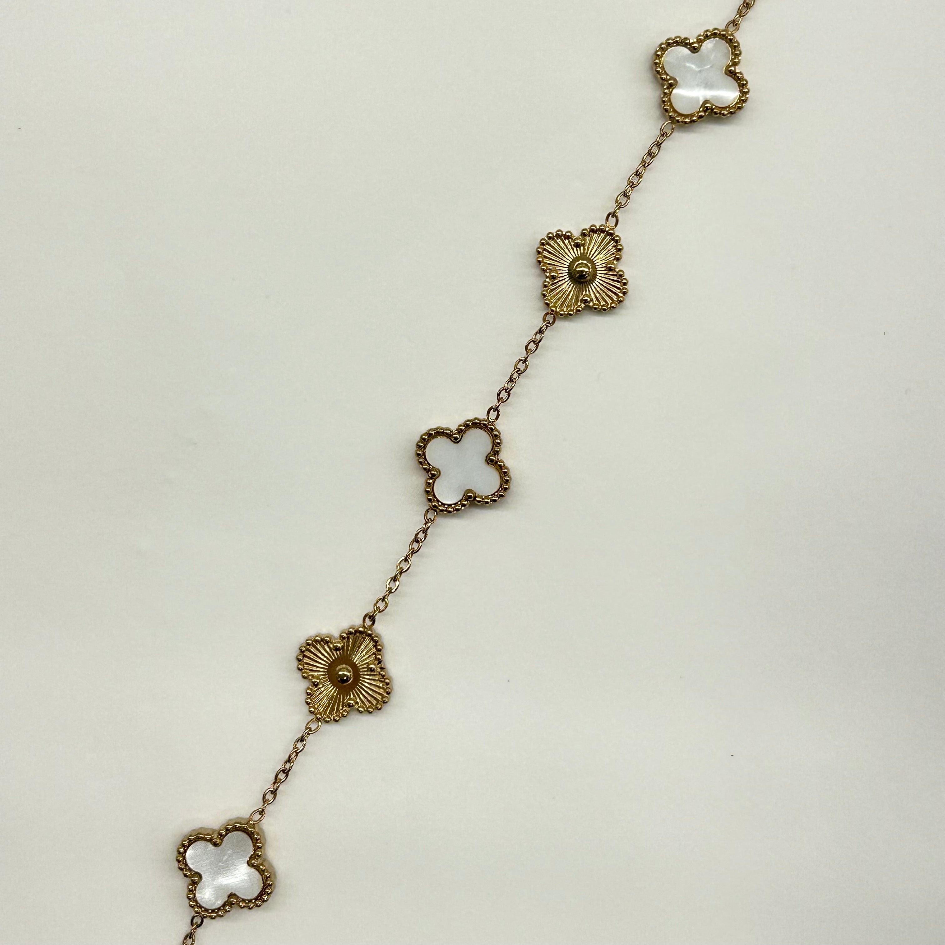 Five Flower Bracelet