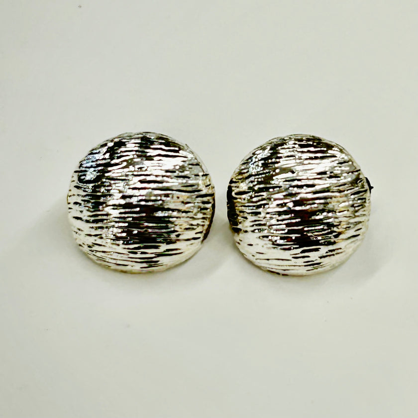 Violet Design Clip On Earrings