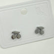 Violet Design Cherry Studs