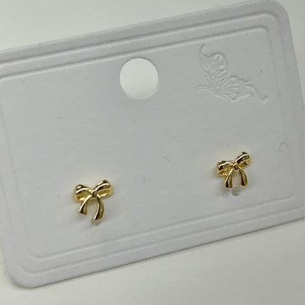 Violet Design Tiny Bow Studs