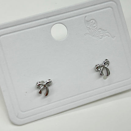 Violet Design Tiny Bow Studs