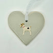 Hogben Large Heart Wire Fox Terrier