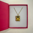 Book Shaped Locket Necklace
