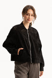 Cora Bomber Jacket-Black, by Blacklist