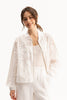 Cora Bomber Jacket-White, by Blacklist