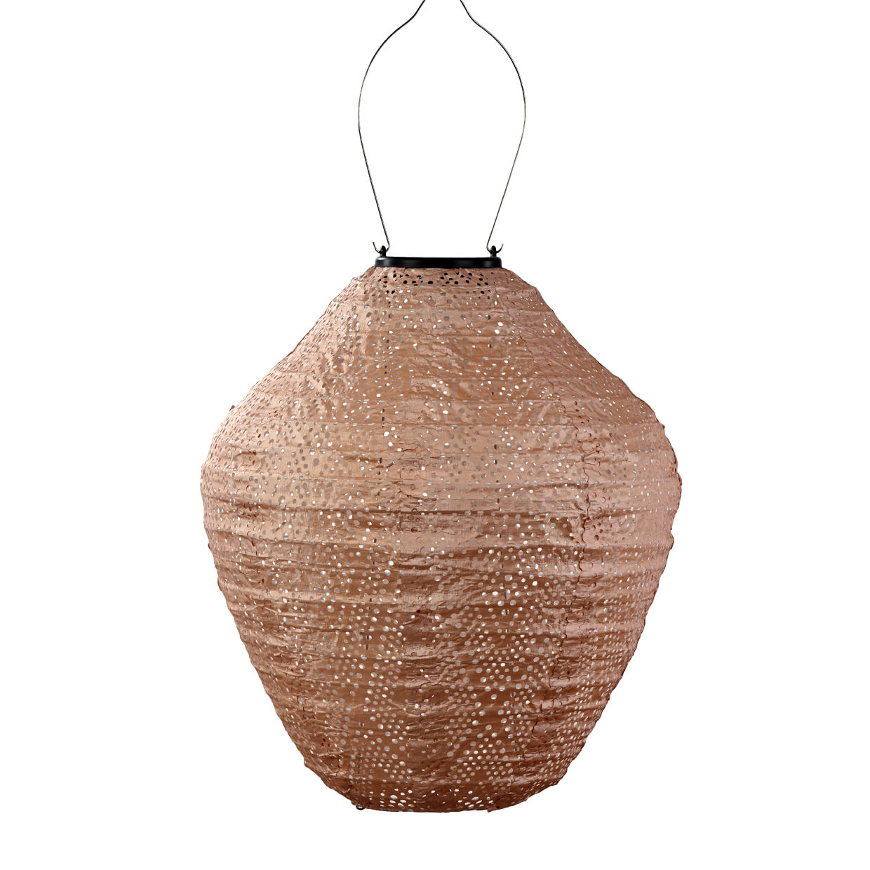 Lumiz Lantern Jar 30cm Pink Ikat