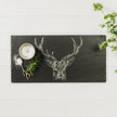 Slate Table Runner 50 x 25cm - Stag Prince