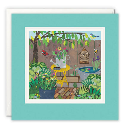 James Ellis Greeting Card - Bee Garden