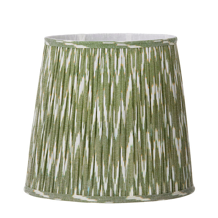 Ikat Lampshades Sage 27 or 29cm