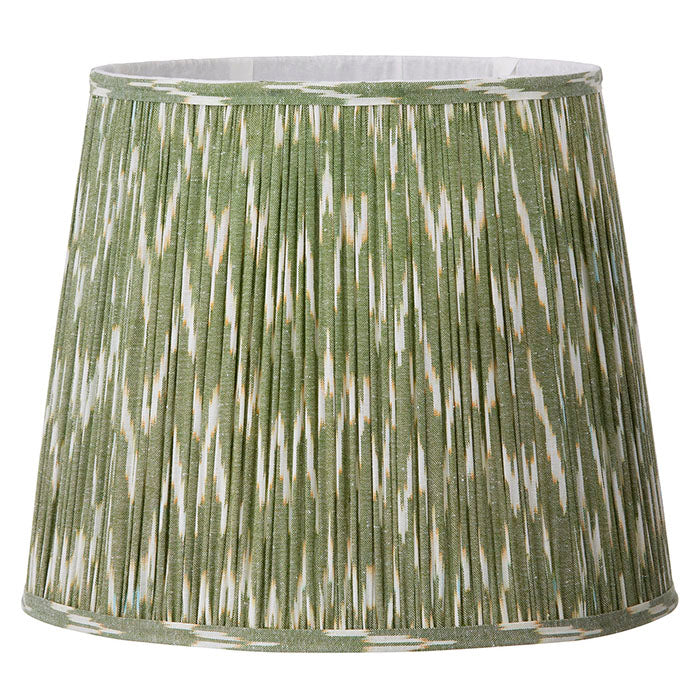 Ikat Lampshades Sage 27 or 29cm