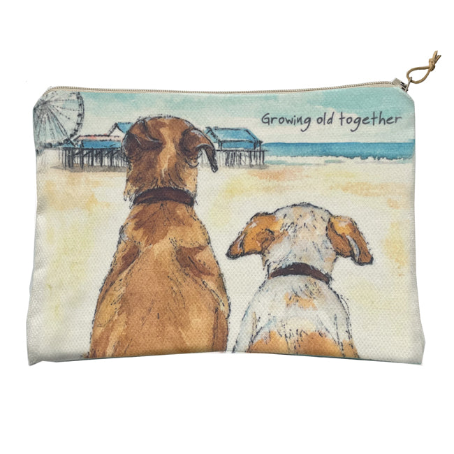 The Little Dog Laughed Zip Pouch