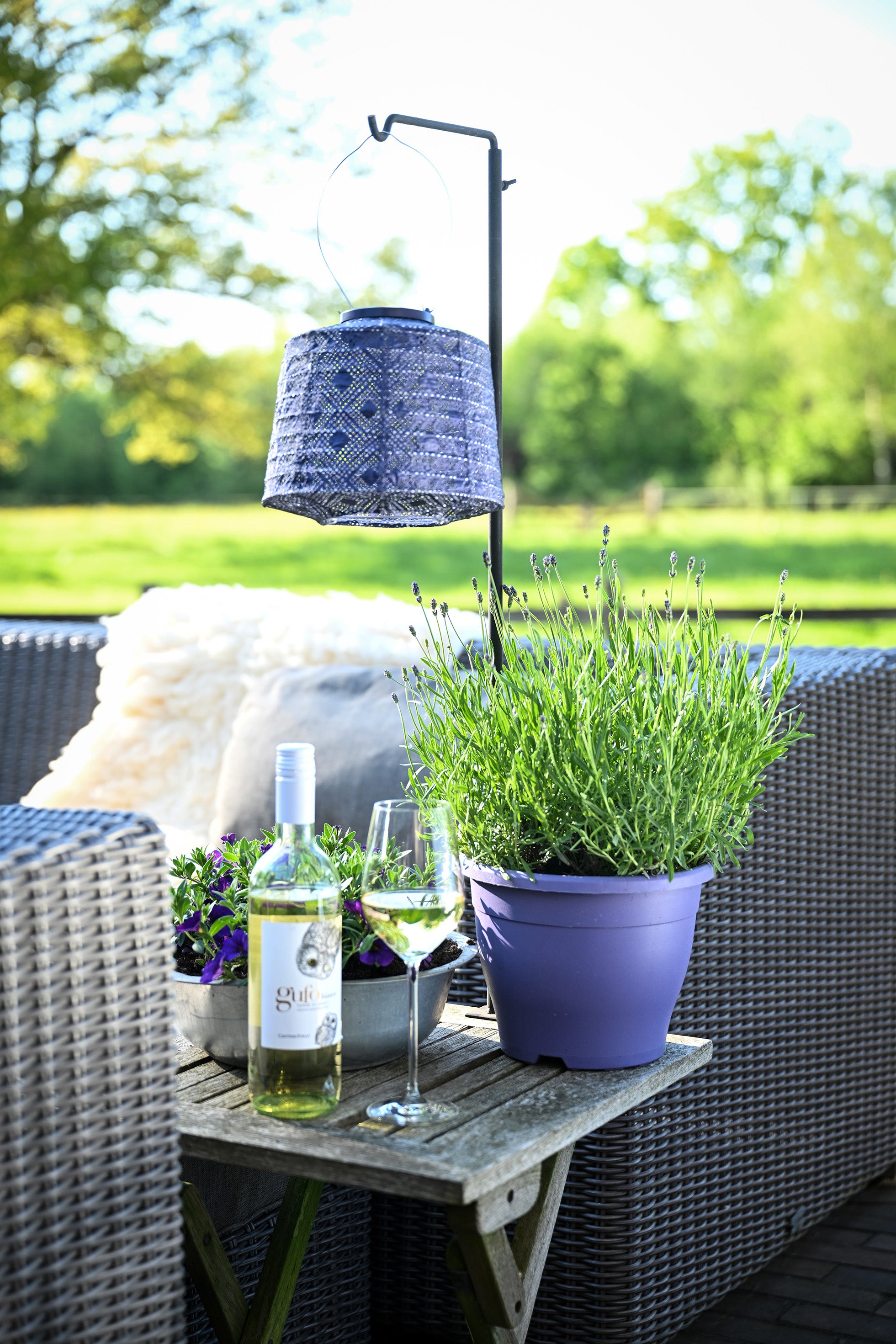 Lumiz Lantern Lampshade 20cm Future Dusk Mosiac