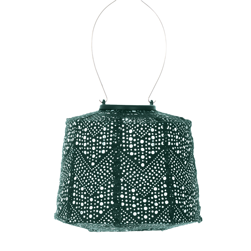 Lumiz Lantern  Lampshade 20cm Green Verso