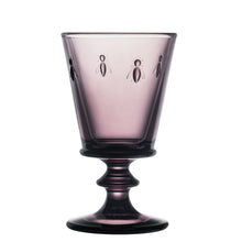 Load image into Gallery viewer, La Rochere Verre A Vin Abeille Aubergine Wine Glass