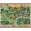 Cavallini & Co Map of London Vintage 1000 piece Puzzle