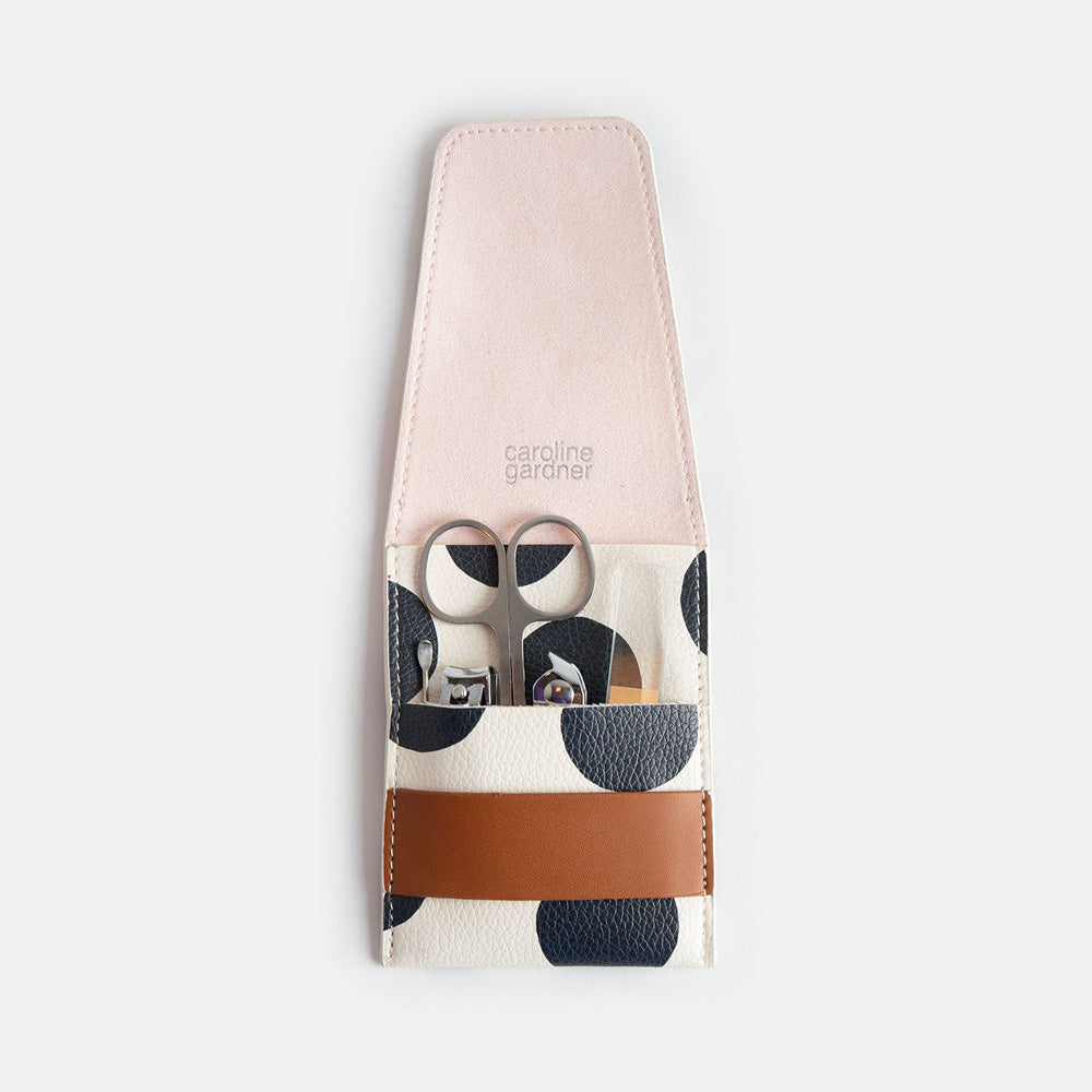Caroline Gardner Manicure Set-Scattered Dot