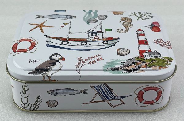 Madeleine Floyd - Seaside Design - Small Rectangle Tin
