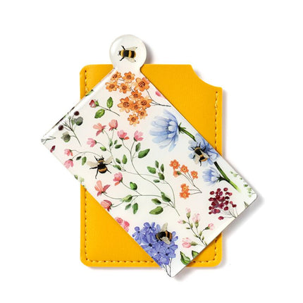 Nectar Meadows Bee Pocket Mirror in Sleeve