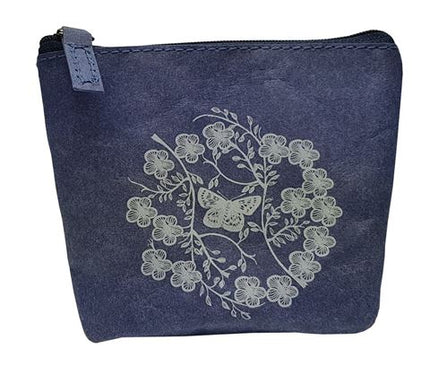 Vegan Leather Purse-Jo Luping Manuka Flowers