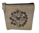 Vegan Leather Purse-Jo Luping Manuka Flowers
