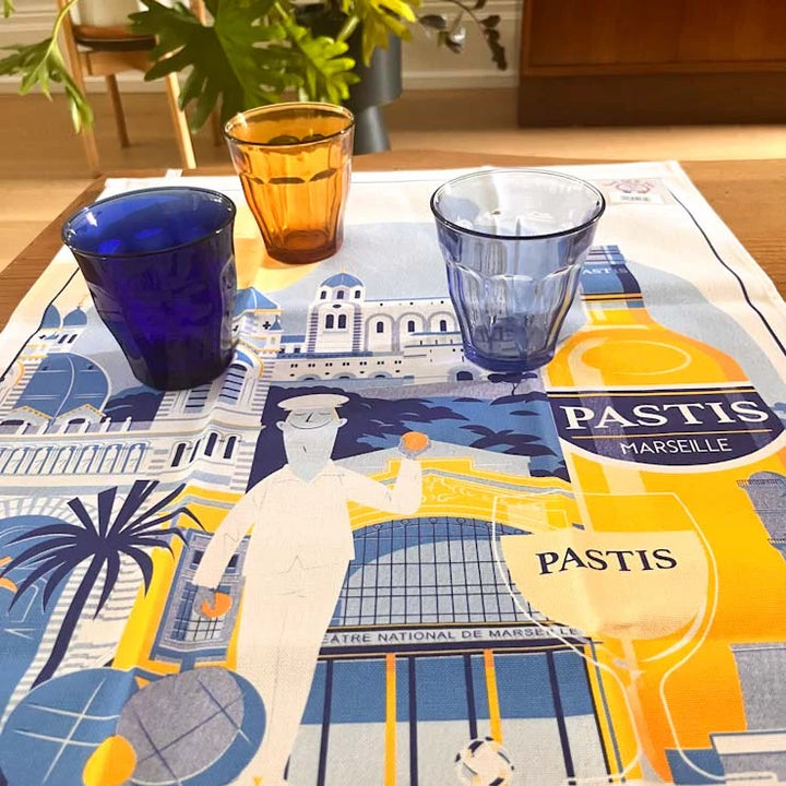 Winkler Marseille Teatowel