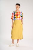 Milwaukee Ophelia Yellow Skirt | Cotton | Olga de Polga