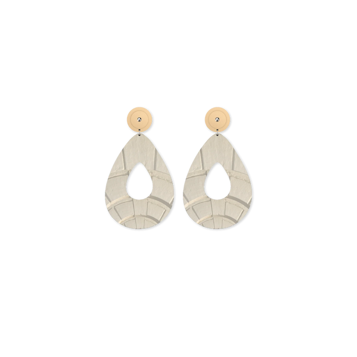 Moe Moe Sydney Living Museums Artifacts Medium Avo Cricle Drop Earrings