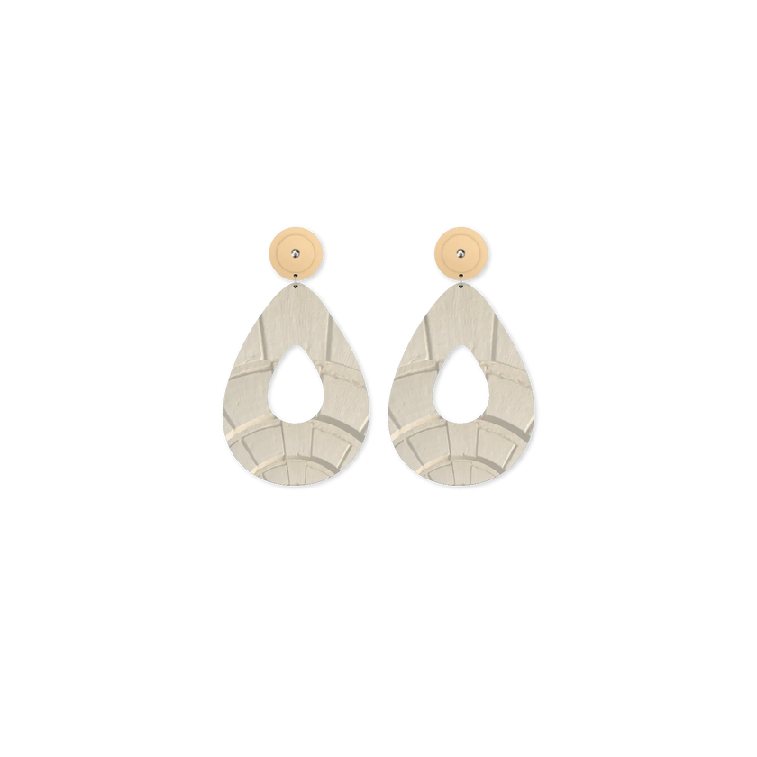 Moe Moe Sydney Living Museums Artifacts Medium Avo Cricle Drop Earrings