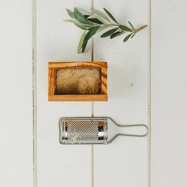 Parmesan Grater-Olive Wood