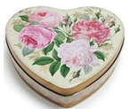 Nostalgia Roses Heart Tin