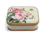 Nostalgia Roses Small Rectangular Roses Tin