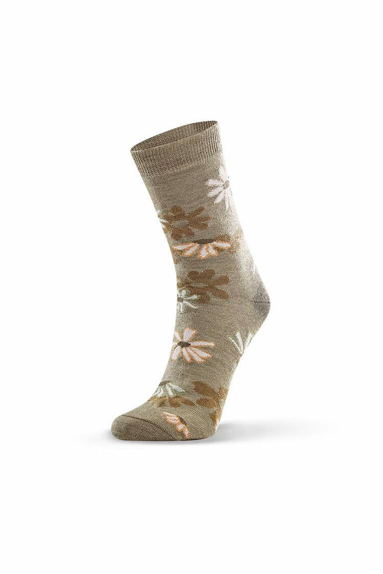 Socks-Daisy Bloom Sage-Norsewear