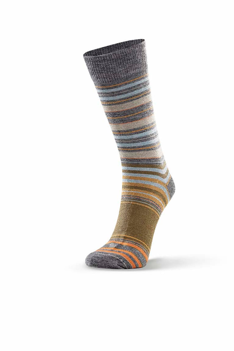 Grey Striped Socks-Norsewear