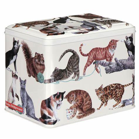 Extra Large Tin Cat Caddy- Emma Bridgewater