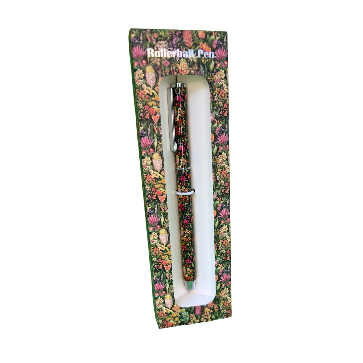 Artico rollerball pen with Australian Natives floral print