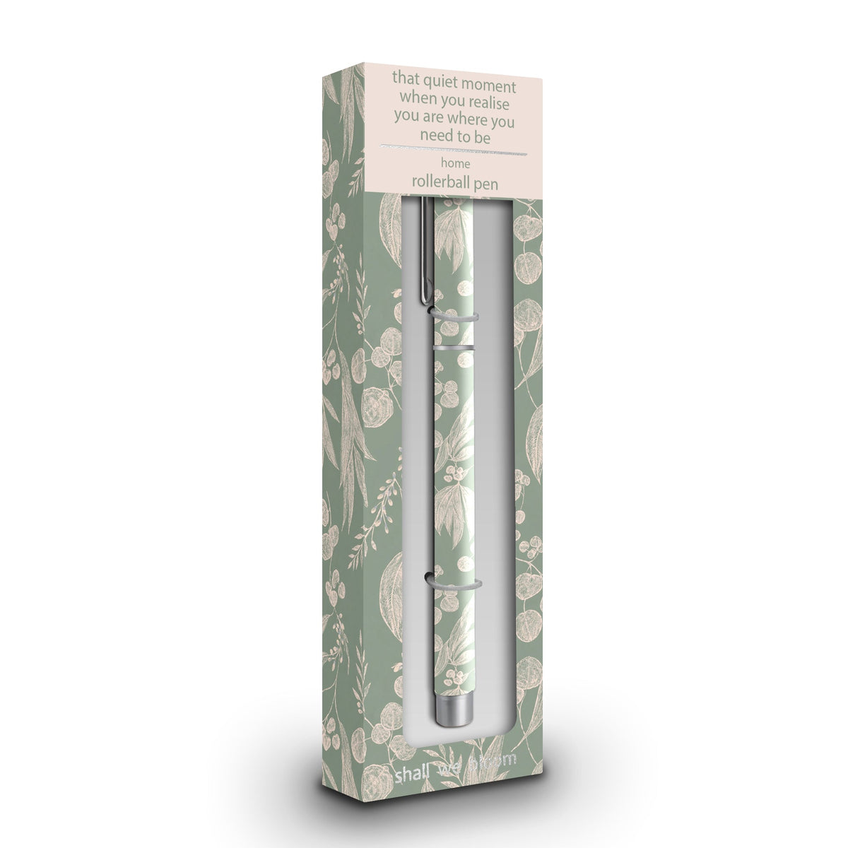 Artico rollerball pen with Home print