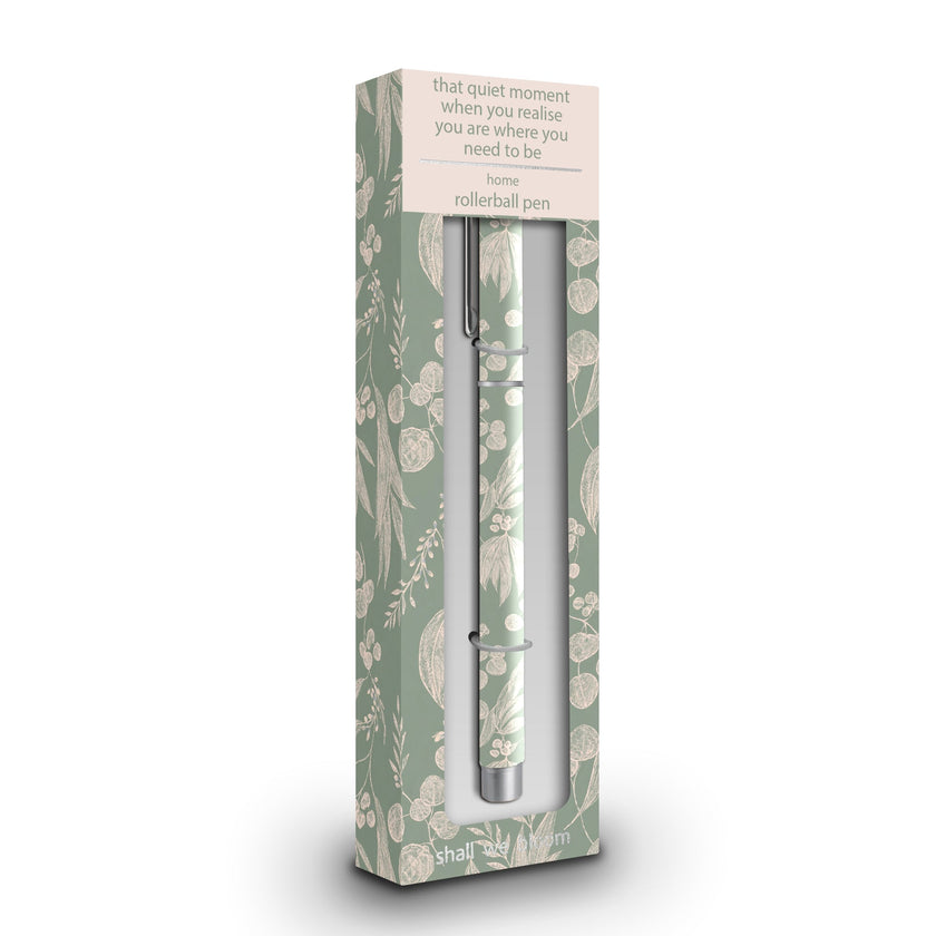 Artico rollerball pen with Home print