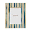 Coastal Blue Striped Photo Frame 5x7