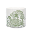 Kate Heiss Hedgehog Ceramic Pot Sage