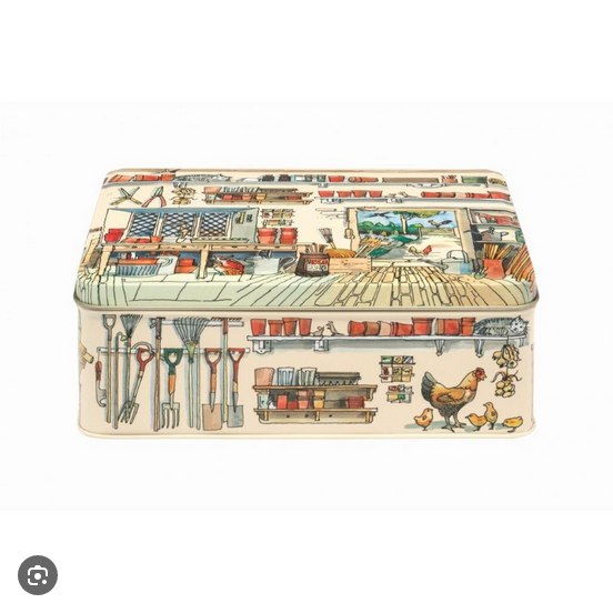 Emma Bridgewater Rectangle Tin - The Potting Shed