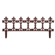 Lawn Fence Fleur de Lis Large