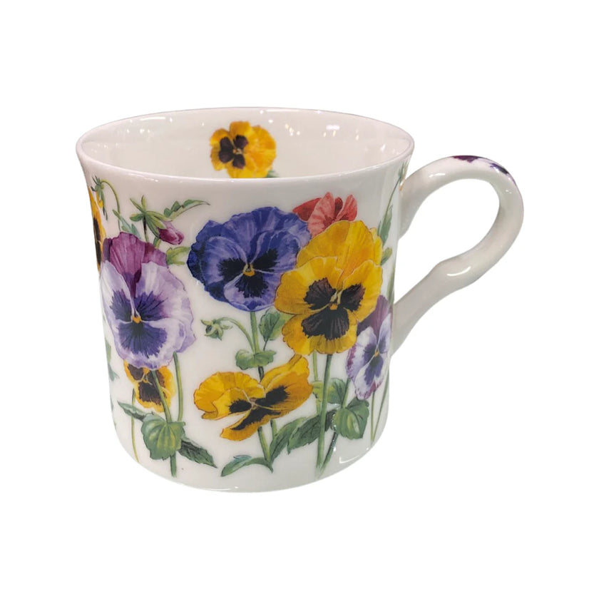 Heritage Princess Mug - Pansies