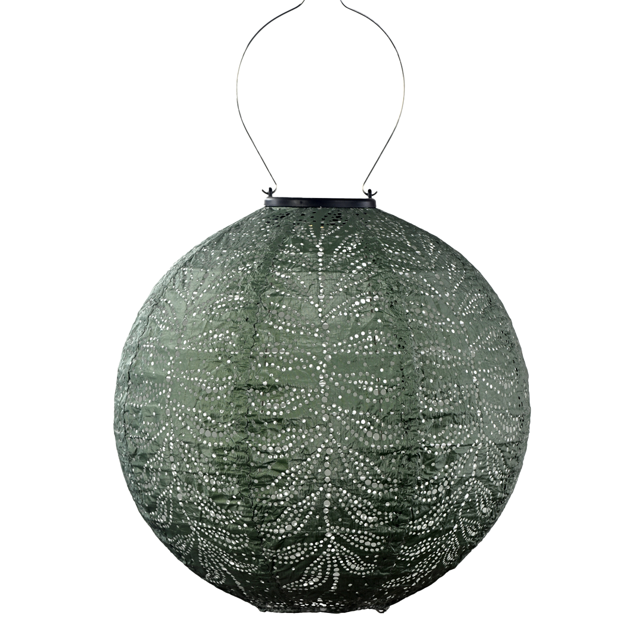 Lumiz Lantern Round 30cm Sage Green Folia