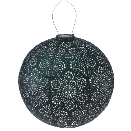 Lumiz Lantern Round 40cm Green Fiore