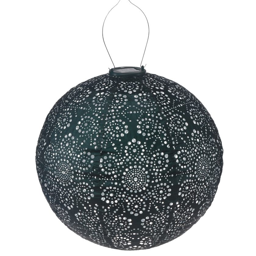 Lumiz Lantern Round 40cm Green Fiore